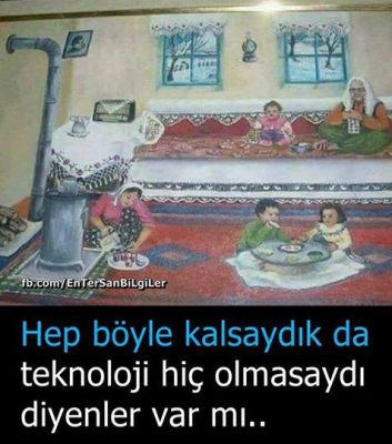 Eskiyi arıyoruz çünkü teknolojiyi yerinde kullanamadık .
Her şeyin aşırısına kaçtık insanlığımızı , manevi değerlerimizi, dostluğumuzu kaybettik. 
Hayatımız maddiyat oldu maalesef...